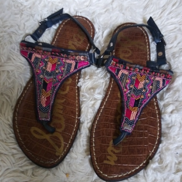 Sam Edelman Shoes - Sam Edelman Beaded greta sandals 6
